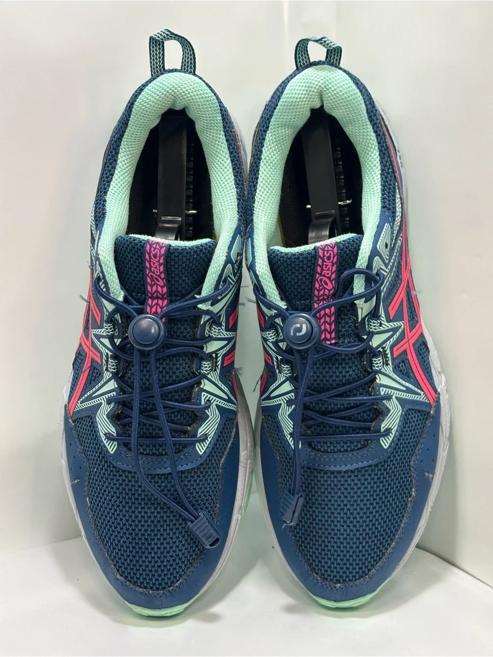 Asics Gel-Venture 8 Women's Size 11 Blue/Pink Running Shoes Sneakers 1012B230